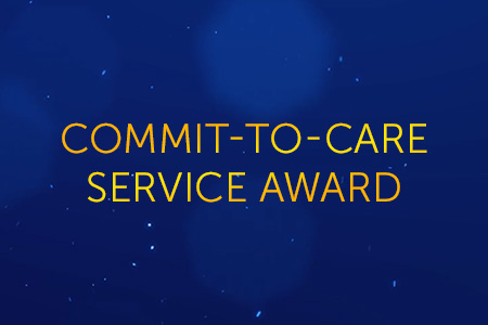 Image reads commit to care service award
