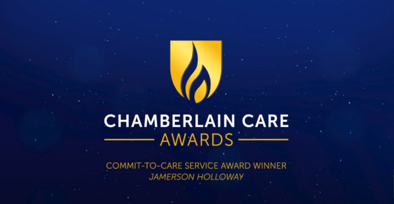 Meet Chamberlain Care Award Winner Jamerson Holloway