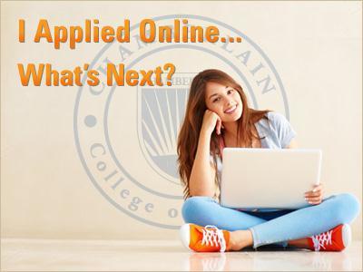 Applied Online to Chamberlain College
