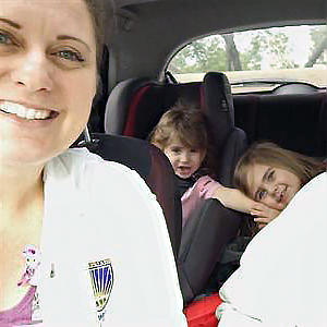 Rebecca Kaufman and children