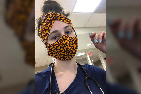 chamberlain nurse with mask