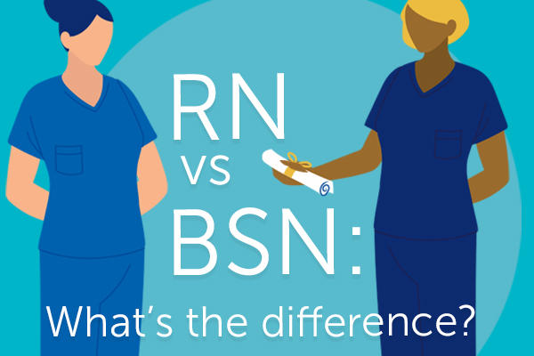 rn to bsn: what's the difference?