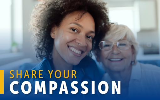 "Share your compassion"